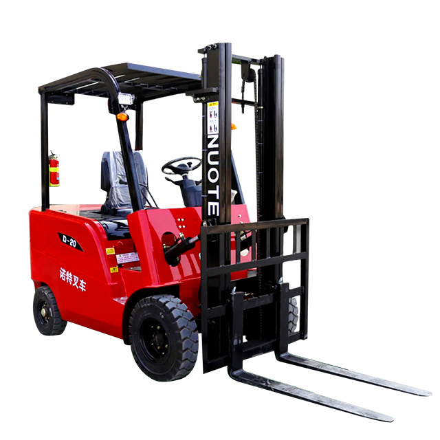 China warehouse small electric forklift 2 ton electrical operated mini forklift portable electric