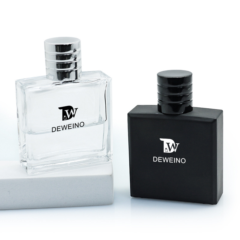 Hot selling wholesale 30ml 50ml 100ml Black Perfume Bottle With Box Custom Logo Perfume Bottle Packaging