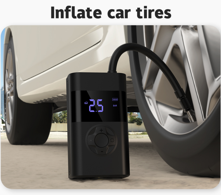 150 PSI Digital Car Tyre Inflator Air Compressor Electric Bike Pump Air Pump Tire Inflator For Bike Car