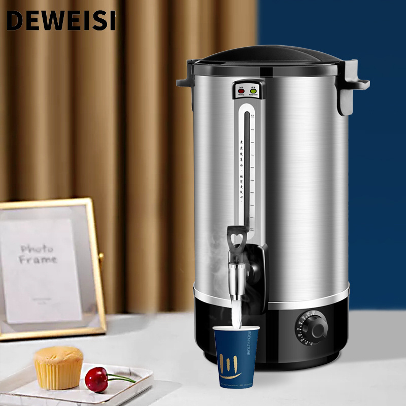 Wholesale 6.8 8 10 Liter Electrical Heater Dispenser Hot Coffee Percolator Mulled Wine Water Boiler Urns For Hotel