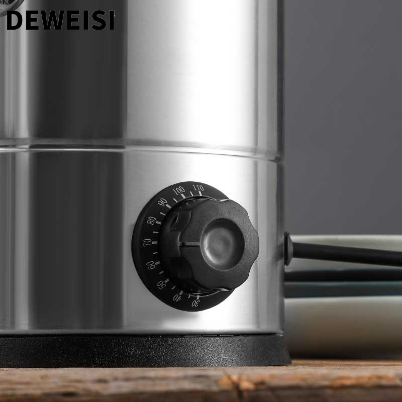 DEWEISI stainless steel electric hot water boiler beverage dispenser for making hot cider mulled wine