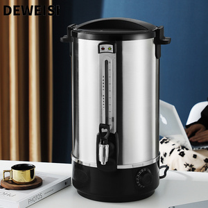 Wholesale 6.8 8 10 Liter Electrical Heater Dispenser Hot Coffee Percolator Mulled Wine Water Boiler Urns For Hotel