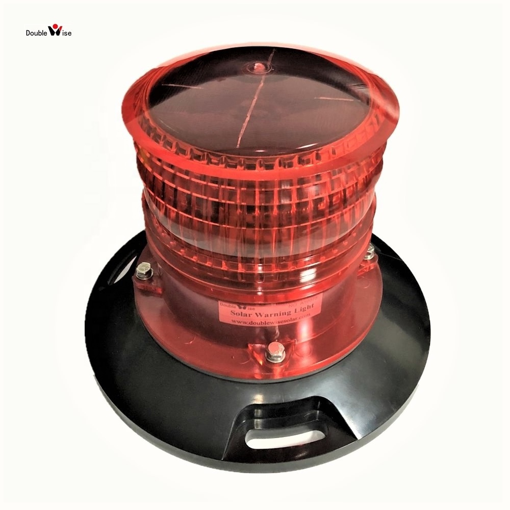 ICAO Low Price Tower Obstacle Aircraft Warning Solar Led Aviation Obstruction Light