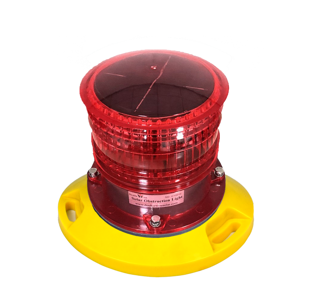 ICAO Low Price Tower Obstacle Aircraft Warning Solar Led Aviation Obstruction Light