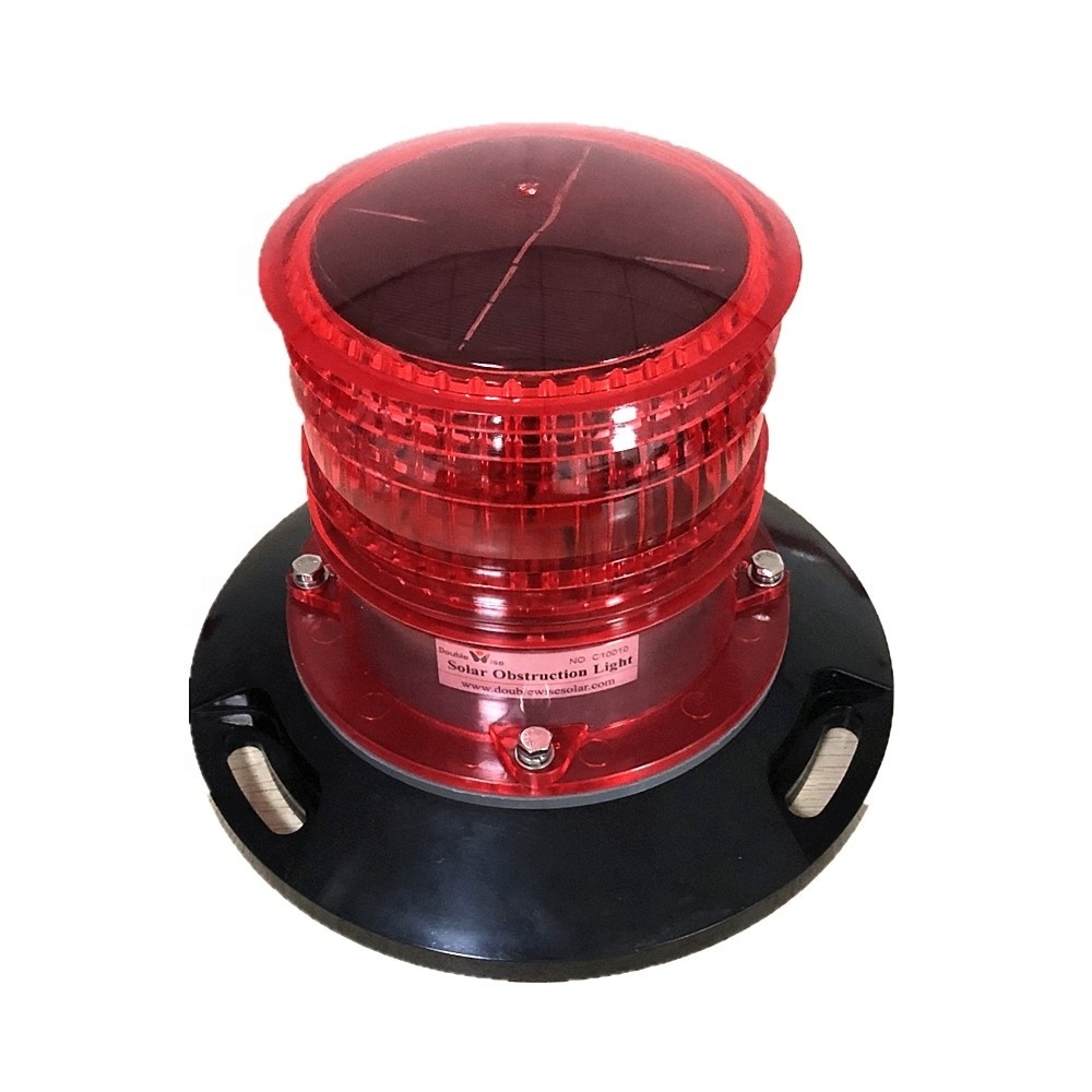 FAA L810 Aviation Obstruction Warning Solar Powered LED Tower light at Low Price