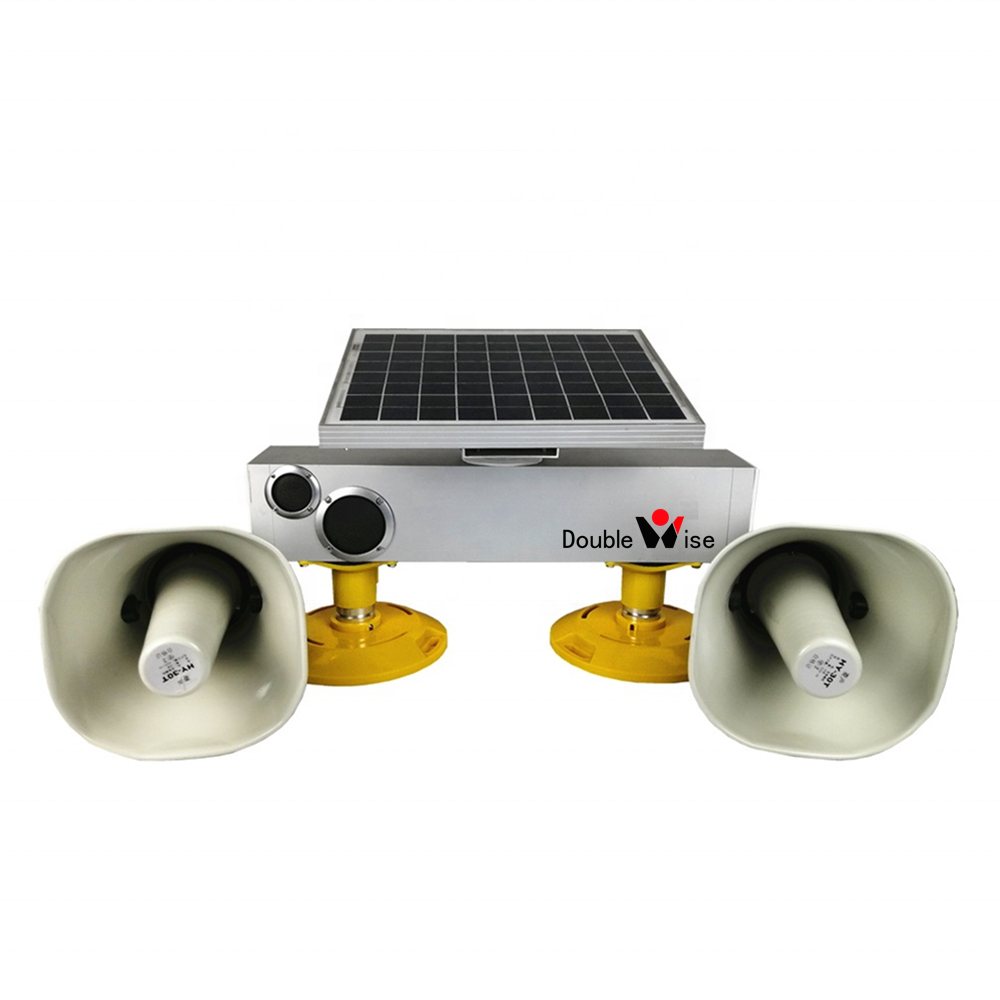 Wireless Airport Pest Control Equipment Solar Electronic Bird Repeller