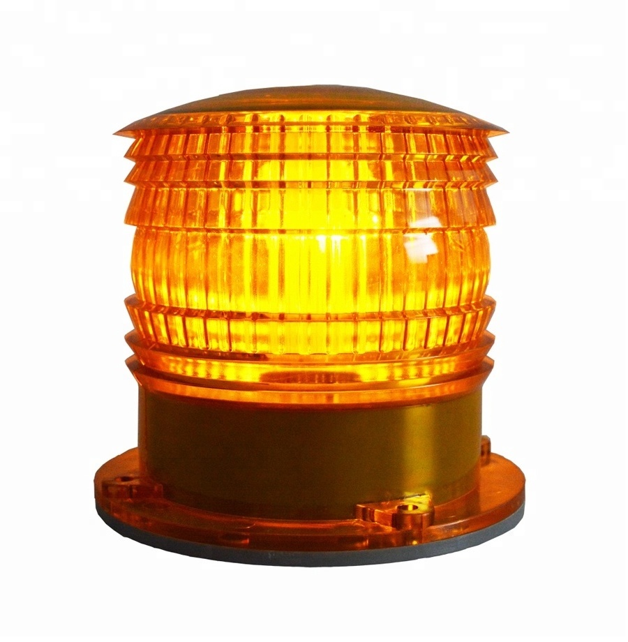 Road Traffic Barricade Safety Strobe Solar Powered Led Warning Light at Low Price