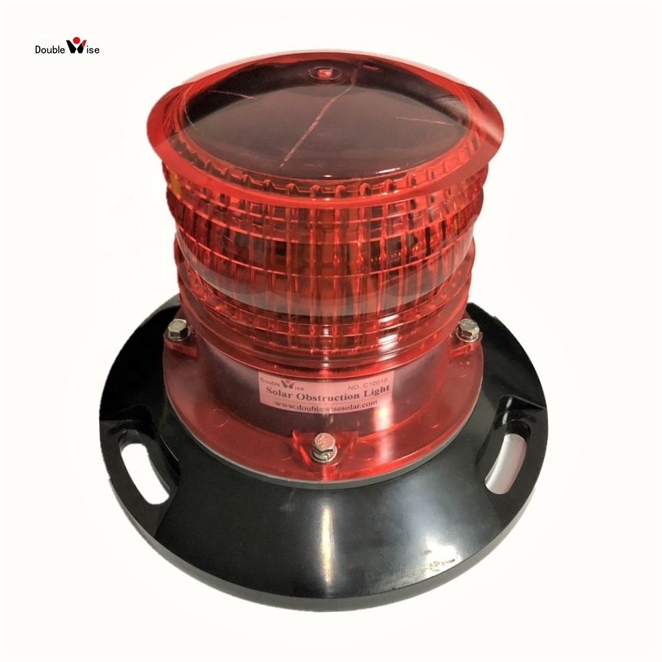 Road Traffic Barricade Safety Strobe Solar Powered Led Warning Light at Low Price