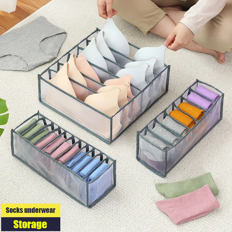 Storage Organizer for clothes Foldable Drawer Organizer Closet Organizer For Underwear Socks Home Cabinet Divider Storage Box