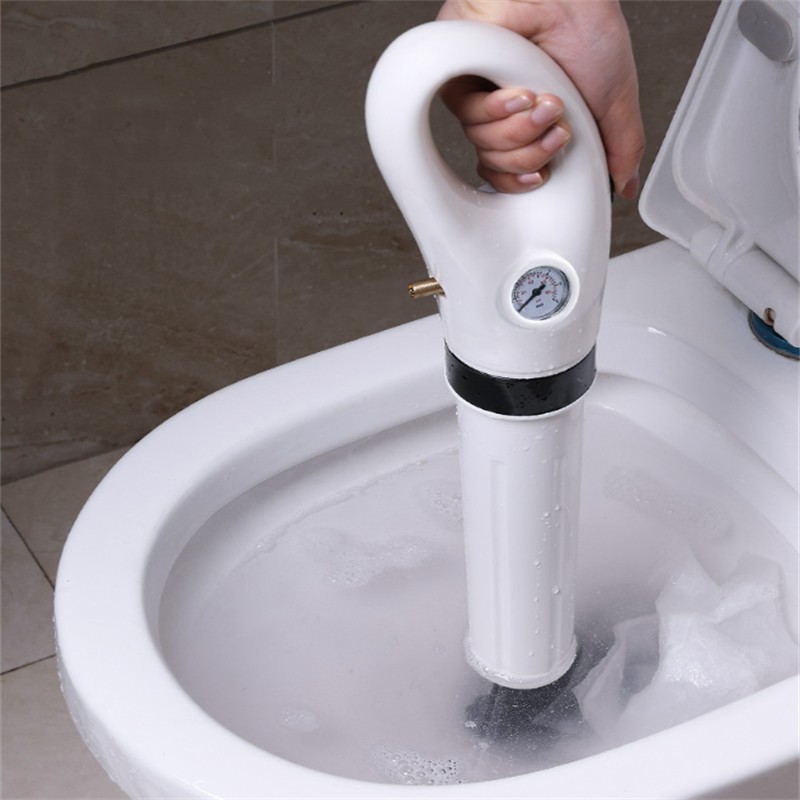 Toilet Plungers Drain Blaster  Air Drain Cleaner Manual Pneumatic Dredge Tools High Pressure Sewer Dredge Clogged Remover Pipe