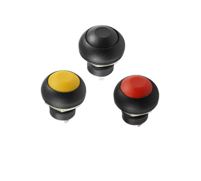 Push Button Switch Automatic Reset Push button Momentary Self-Resetting Push Button Switch 22mm 1NO 1NC Power Start St