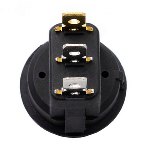 Carling T120 Marine Rocker Switch Factory Wholesale round Panel Socket Center Off for Boats 250V Max. Voltage 6A Max. Current