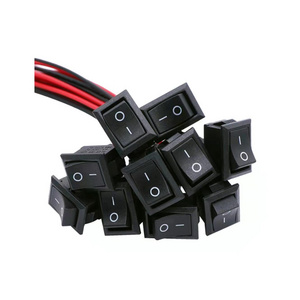 Free samples 12 volt 24 volt waterproof illuminated rocker switch momentary rocker switches