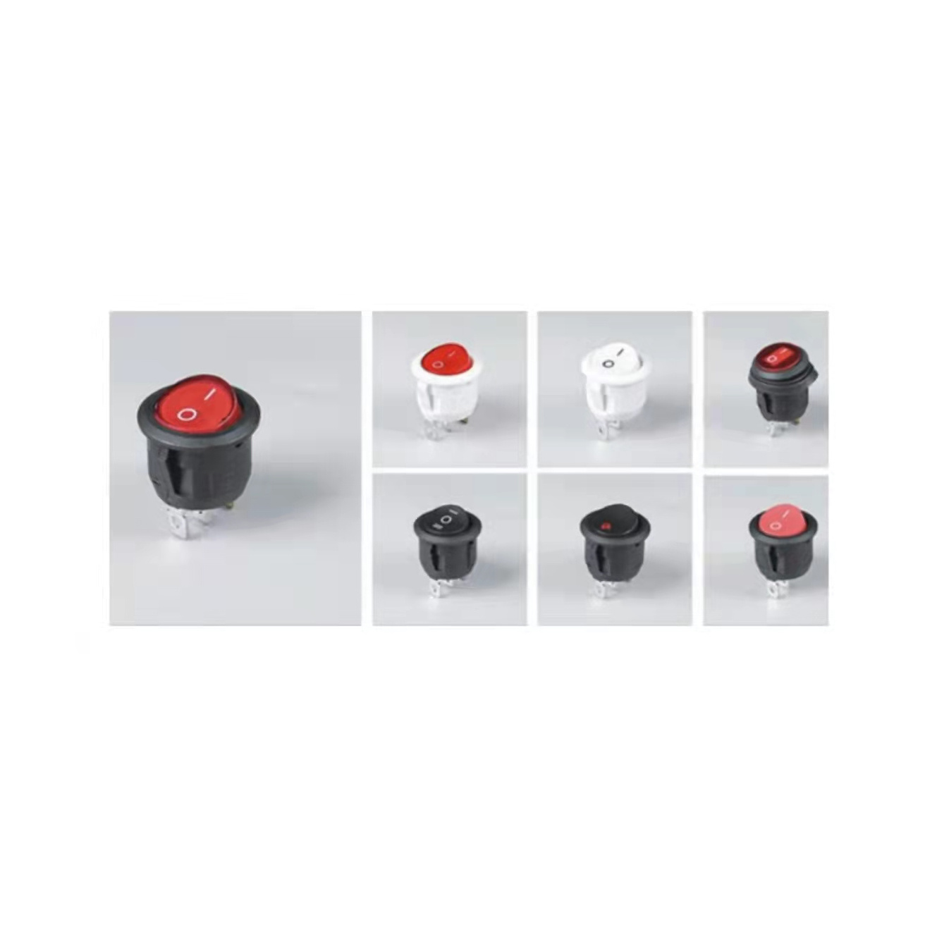 Free samples 12 volt 24 volt waterproof illuminated rocker switch momentary rocker switches