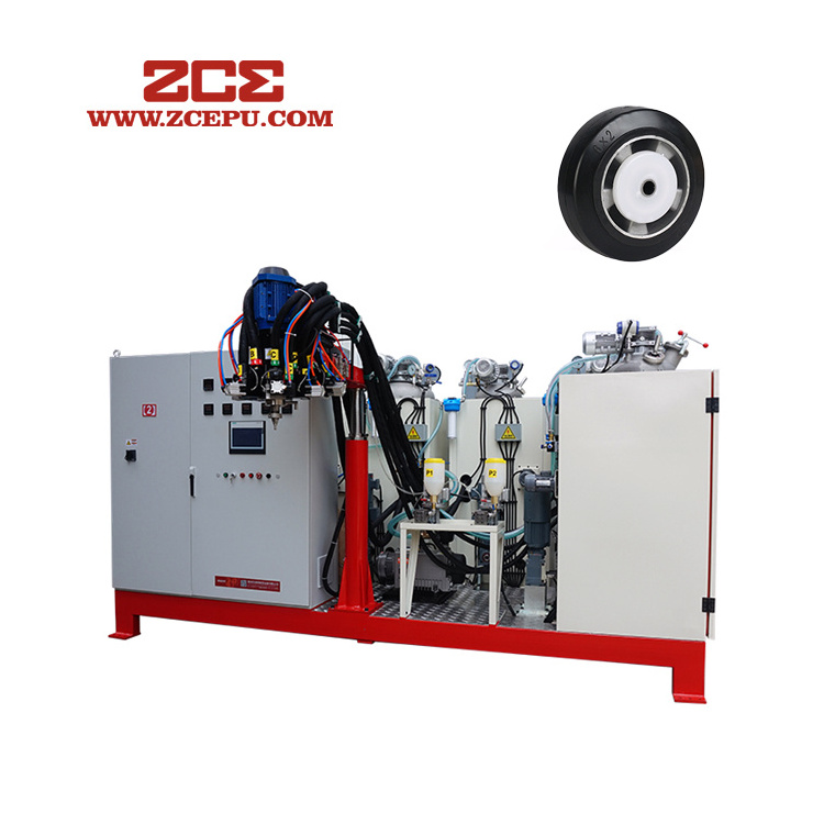 Advanced Polyurethane PU Elastomer Foam Filling Tire Making Machine