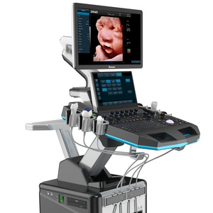 diagnostic ultrasound scanner  3D 4D color doppler ultrasound machine with reasonable price like mindray ultrasound