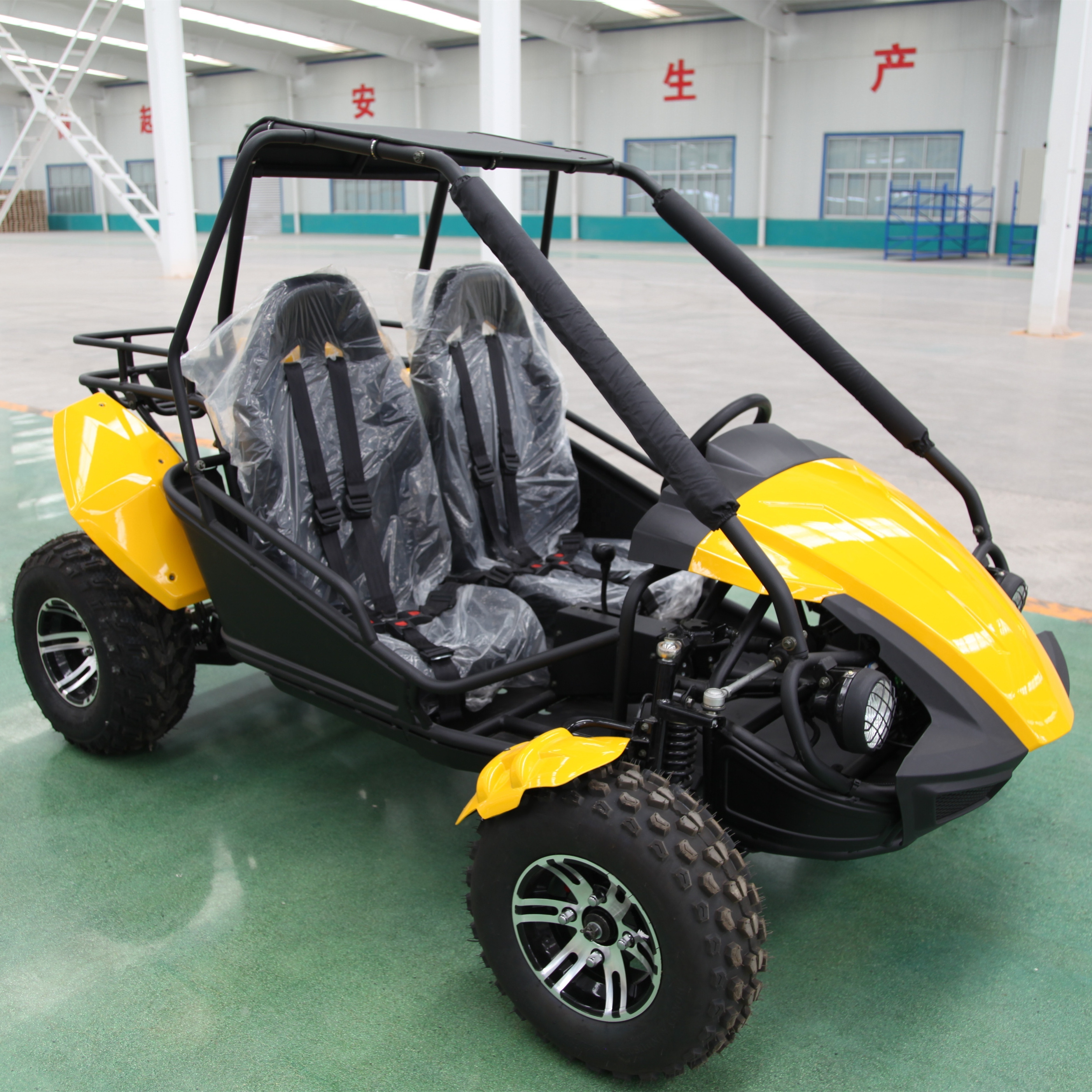 off road 150cc CVT dune buggy go karts with two seat