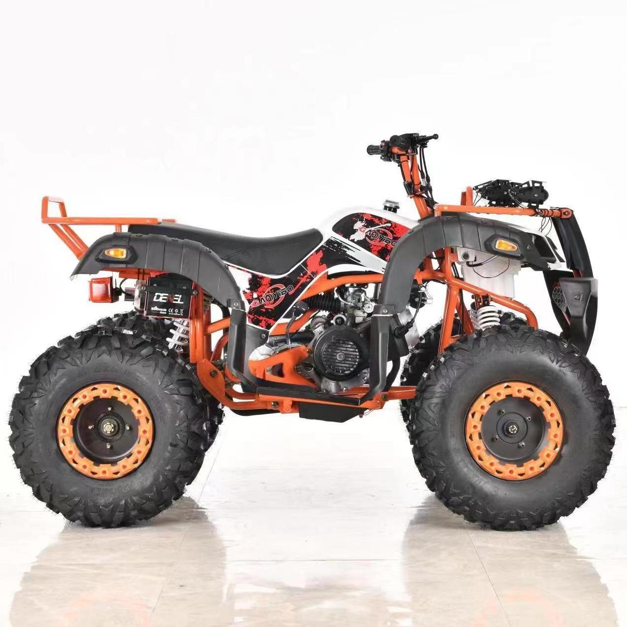 Gas powered 150cc ATV 4 wheels moto cross four wheeler motorcycle