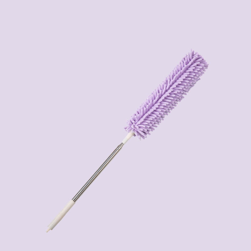 2.5 m retractable chenille dust remover Long fiber ceiling feather duster  Ceiling brush