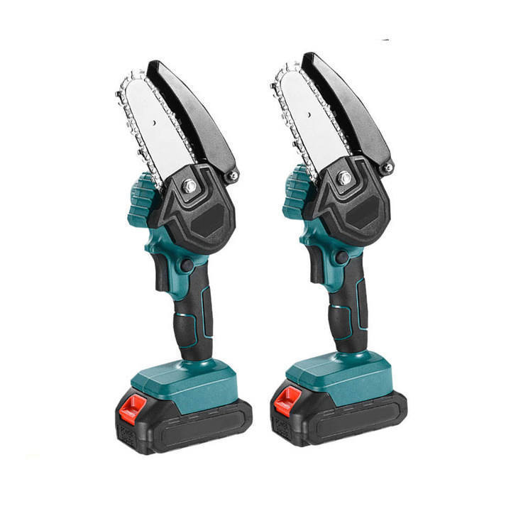 4 6 8 inch Electric Professional Power Chain Saw Electric Hand 7500 mAh Cordless Portable Cordless Mini electric chainsaw