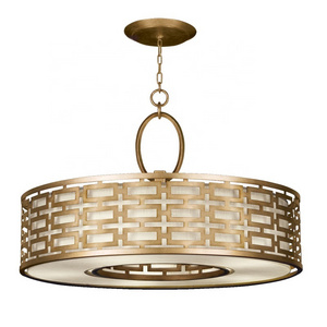 Fine Art Handcrafted Ceiling Light Fixture Lighting LED Allegretto Drum Square Ring Pendant Light