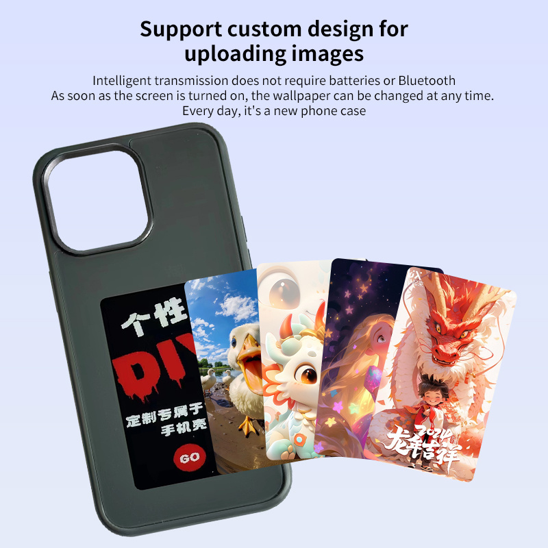 DIY is suitable for iPhone high-quality NFC transmission ink screen smartphone case