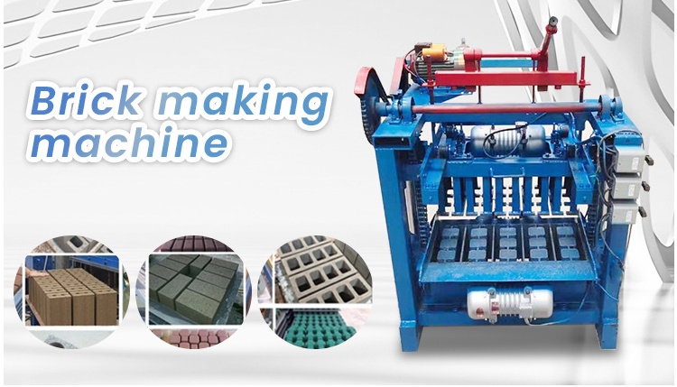 Hollow Brick Making Mini Hydraulic Press Block Brick Machine Small Simple Interlocking Brick Making Machine