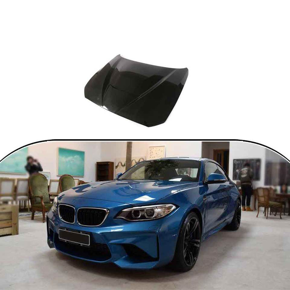 New high quality 2 series F44 front engine upper cover hood hinge support rod lock seat lock hook for BMW