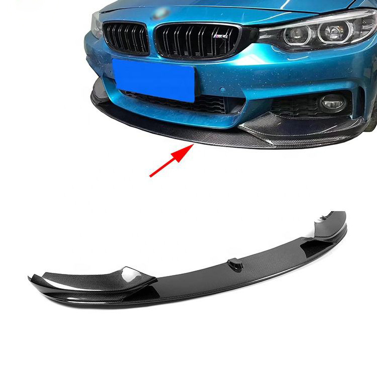 Facelift Front Bumper Assembly PP Body Kit for BMW 4 Series F32 upgrading to M4 primer side skirts conversion grille