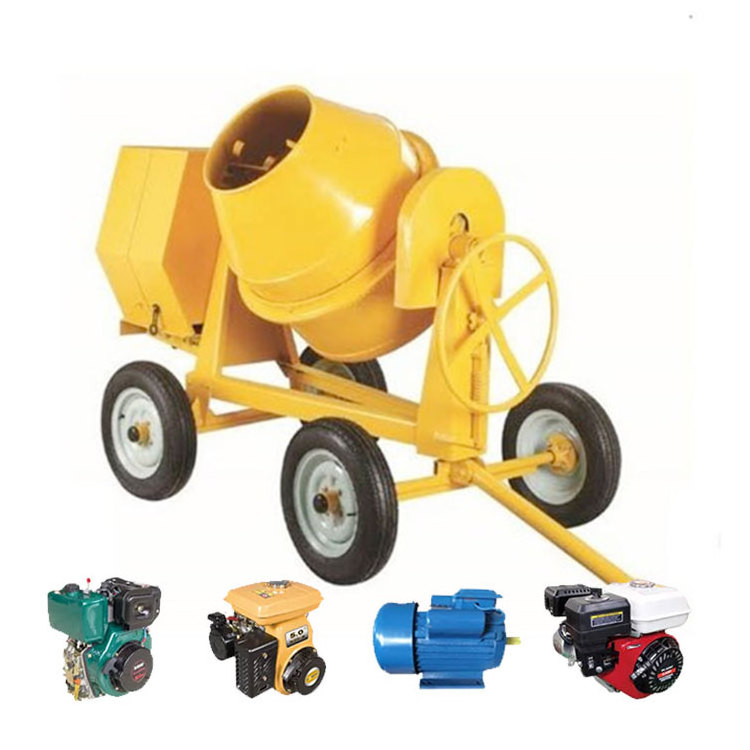 Pump Truck Electric Jzc Price 1m3 In Brazil Mini Batch Machine Design Portable Cement Ball Drum Lifting Ladder Concrete Mixer