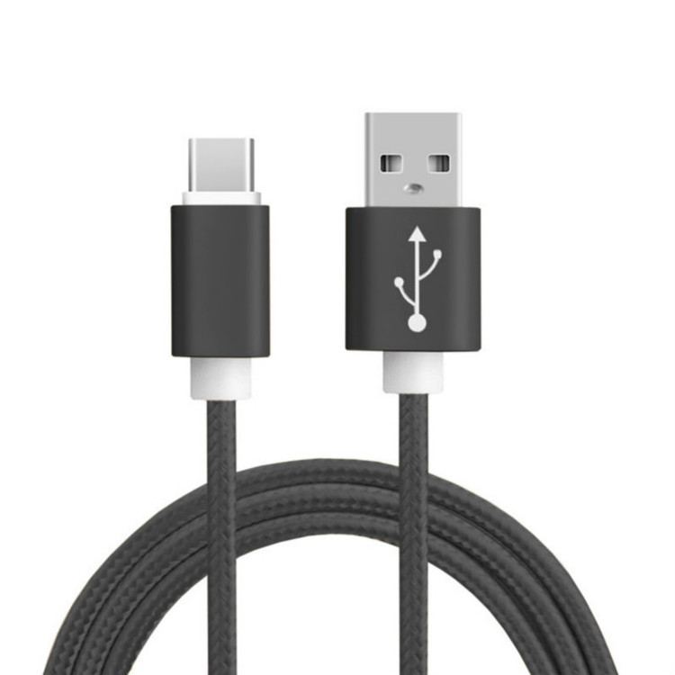 1.5M Cord Nylon Braided USB3.1 Typ-C Charger Data Sync Fast Charging USB C Cable