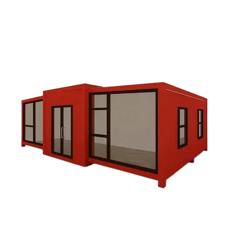 custom 40 ft luxury tiny modular prefab container houses folding expandable prefabricated home with glass window