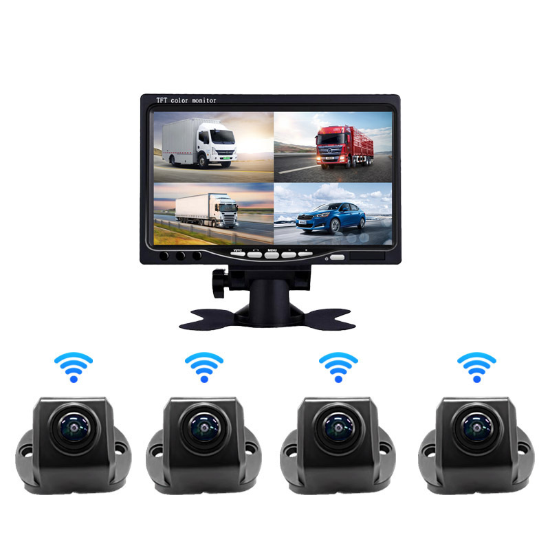 3d car camera 360-degree-waterproof-roof-mount-wifi surveillance 360 view car camera system for Toyota prado