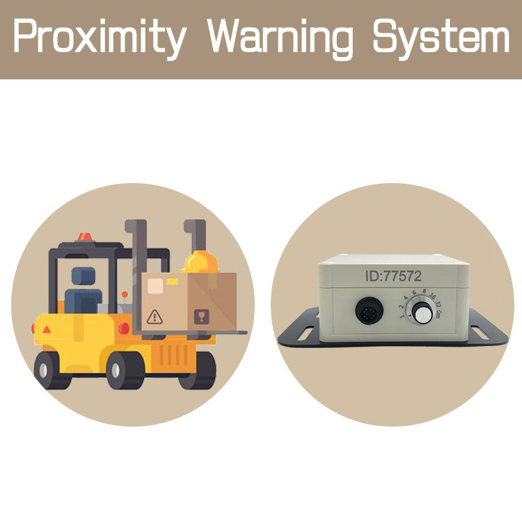 proximity warning system forklift alarm anti collision system UA350 CareDrive