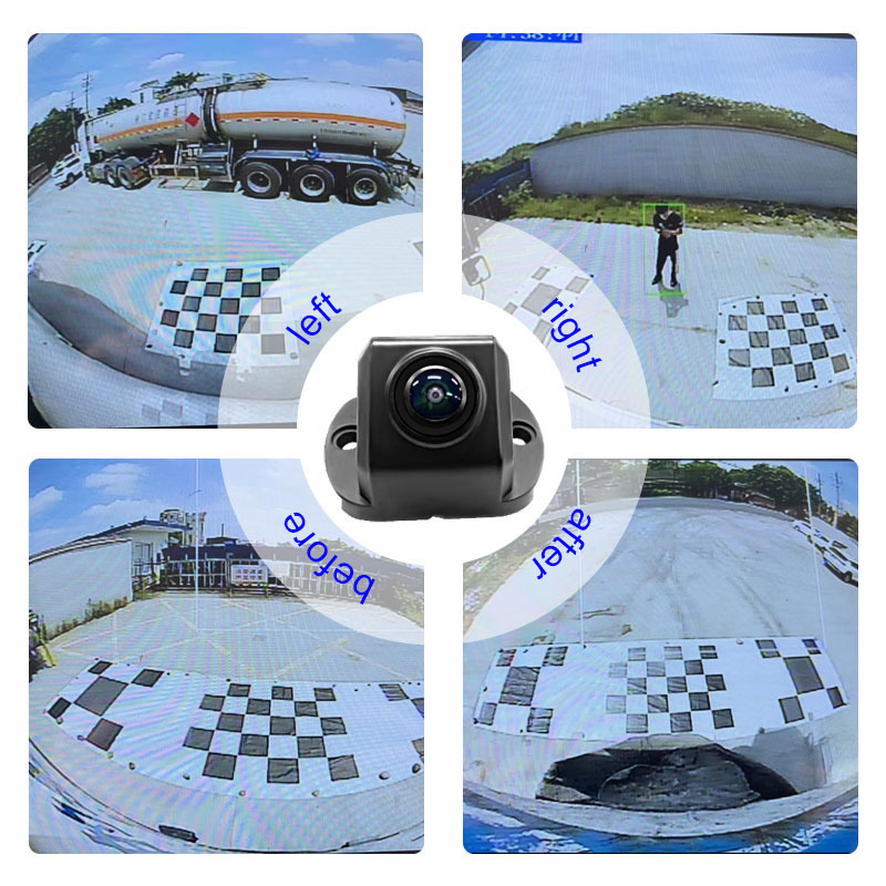 3d car camera 360-degree-waterproof-roof-mount-wifi surveillance 360 view car camera system for Toyota prado