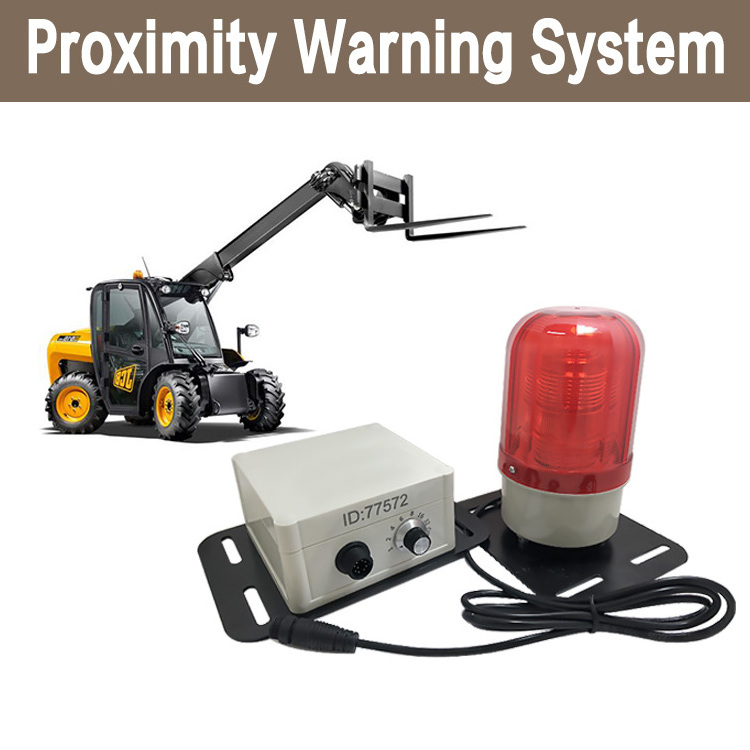 Alarm systems blind spot forklift pedestrian warning proximity sensor alarm