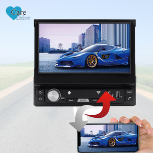 CareDrive 1Din 7" Touch Screen Car Audio Mp5 Player Car Tv Video Monitor With Bt Fm