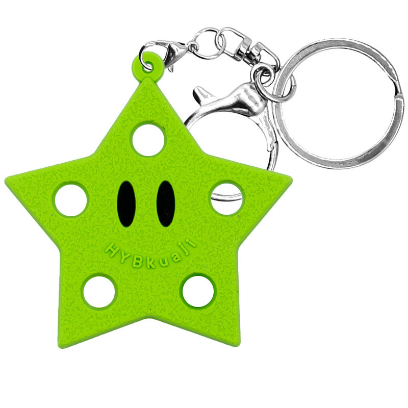 Hot Keychain With Croc Hole Soft Eva Keychain Croc Shoe Charms Keychain