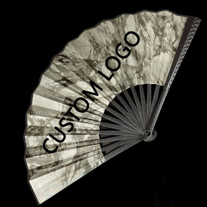 Custom  metal hand fan Gift  Custom Folding metal hand fan