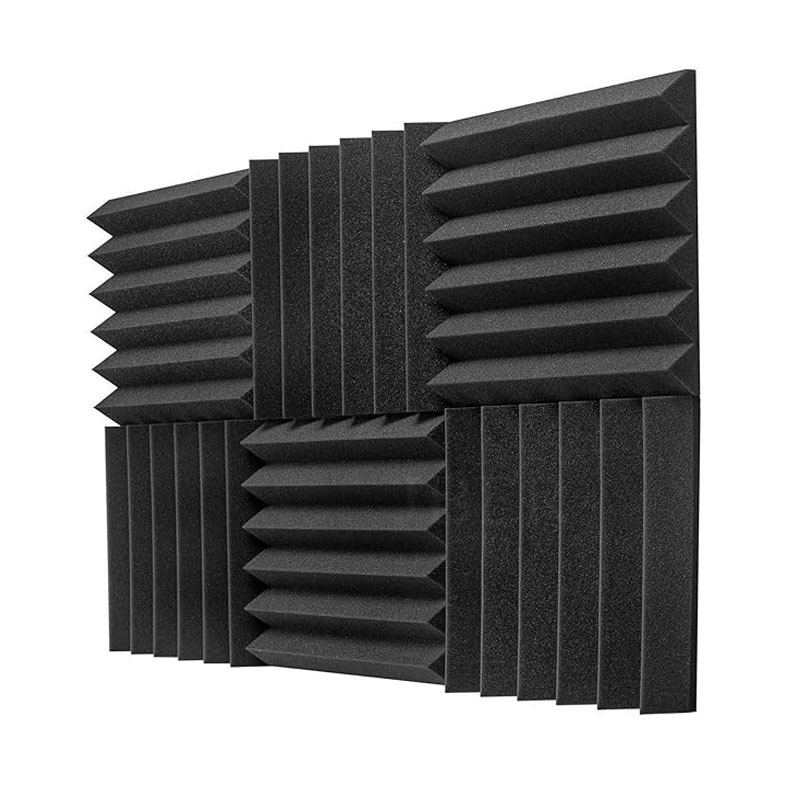 Acoustic Foam Wedge for Studio Soundproofing Panels Fire Resistant Sound Proof Padding Acoustic Treatment Foam