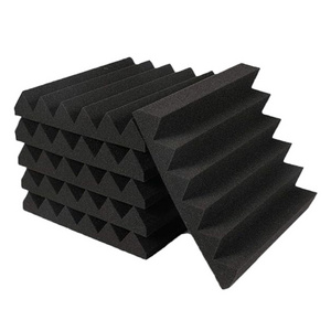 Acoustic Foam Wedge for Studio Soundproofing Panels Fire Resistant Sound Proof Padding Acoustic Treatment Foam