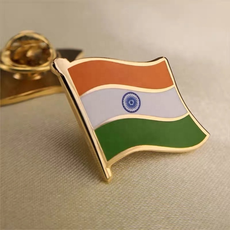 OEM/ODM manufacturer wholesale design metal pins any country flag pin badges for sports events