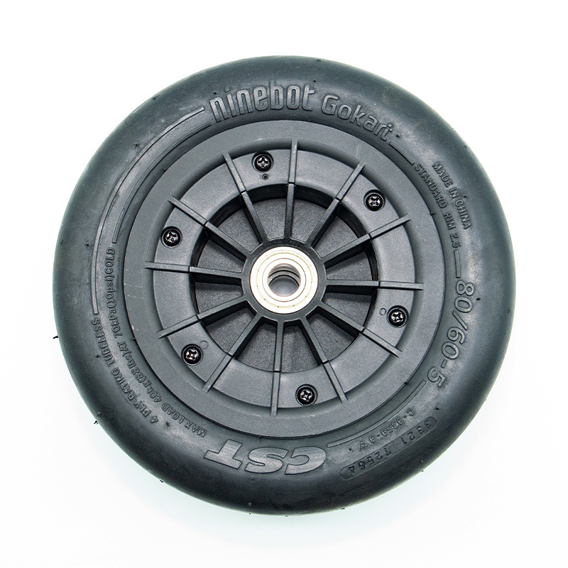 Front Wheel Assembly For Ninebot Gokart PRO Kit Xiaomi Lamborghini Kart Front Wheel Tire parts