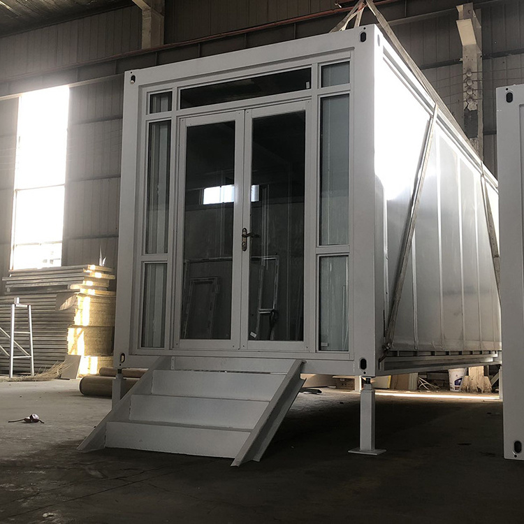 1 MOQ factory wholesale customized luxury australia structure expandable prefab collapsible container house sliding home office