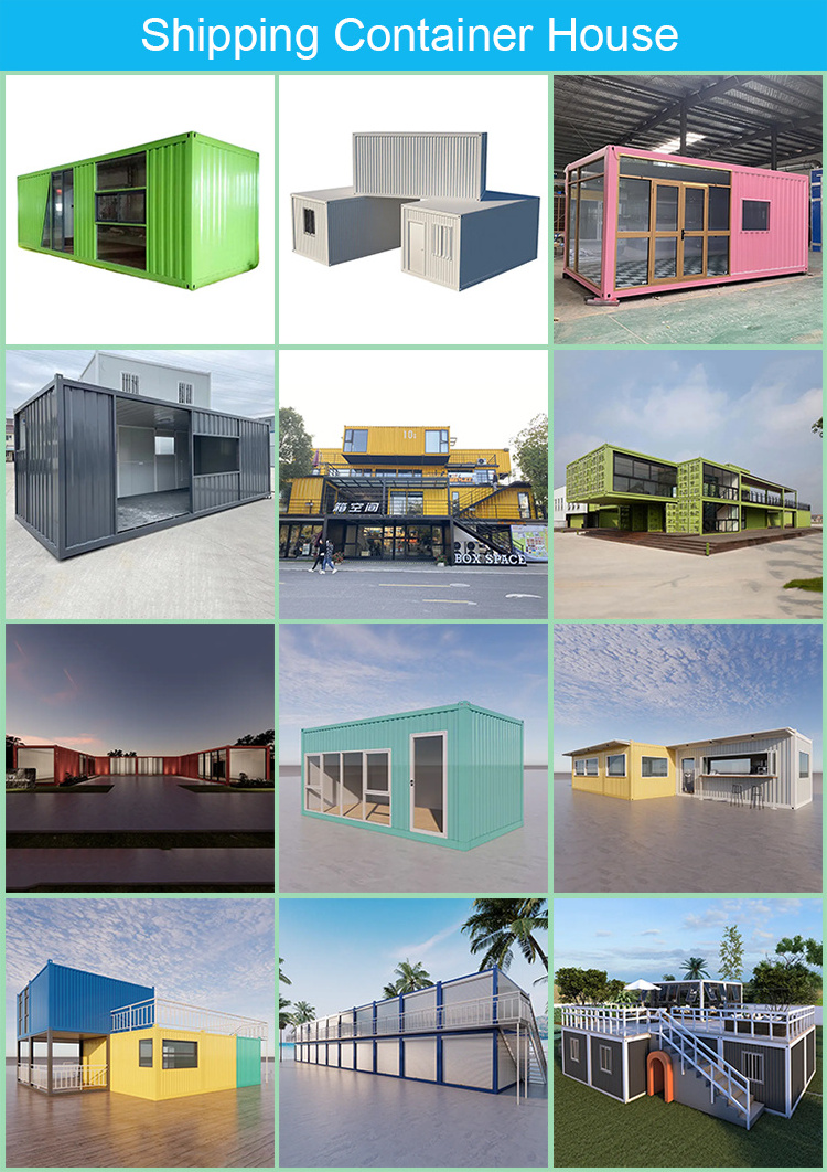 low cost portable prefab two story homes 20 40 ft units large modular prefabricated living shipping container house