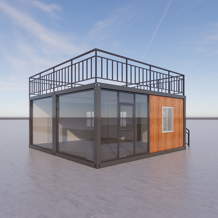 modular prefab house restaurant container house prefabricated modular home container house with quick build light steel frame