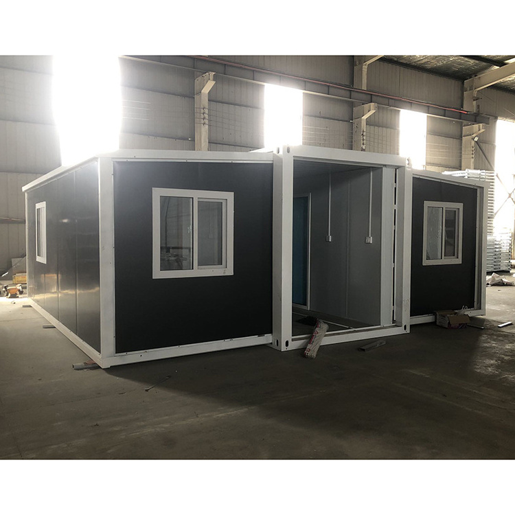 1 MOQ factory wholesale customized luxury australia structure expandable prefab collapsible container house sliding home office