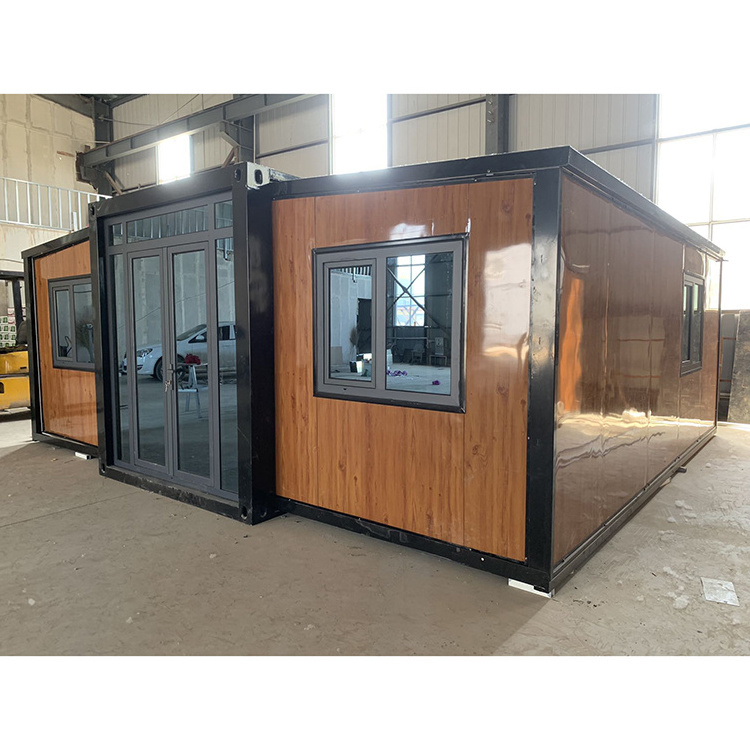 1 MOQ factory wholesale customized luxury australia structure expandable prefab collapsible container house sliding home office