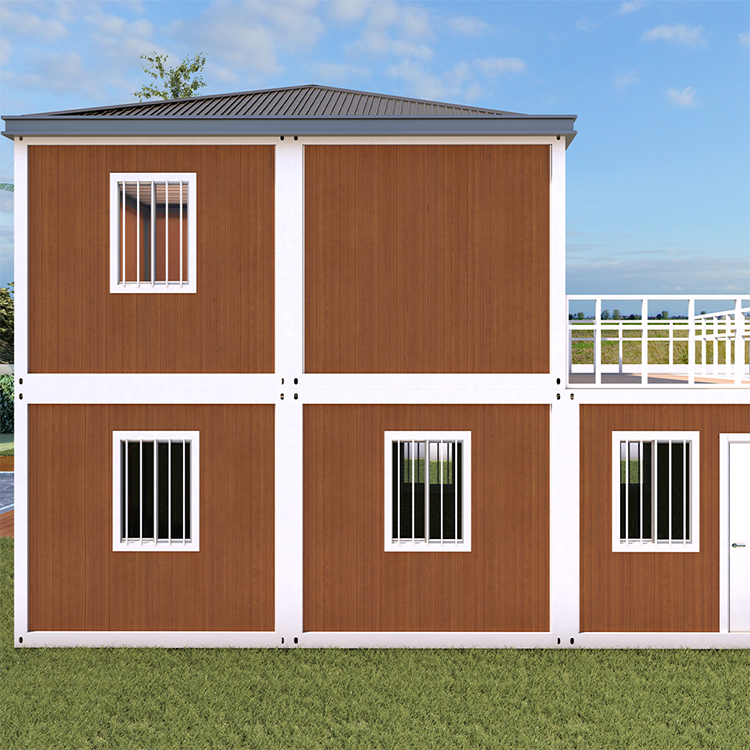 factory custom 3 4 bedroom prefab container homes 40ft luxury prefabricated container flat pack house with 2 storey