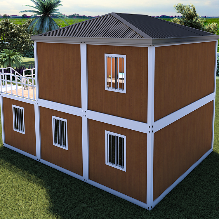 factory custom 3 4 bedroom prefab container homes 40ft luxury prefabricated container flat pack house with 2 storey